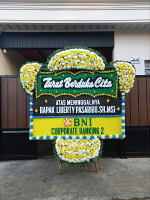 Papan Bunga Duka di Tegalpanjang