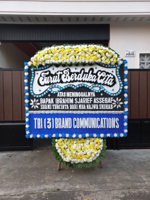 Papan Bunga Duka di Tegalpanjang